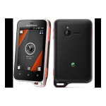 Sony Ericsson Xperia active Guide d'Utilisateur | AI Chat &amp; PDF Download