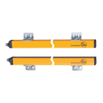 IFM OY042S Safety light curtain Mode d'emploi