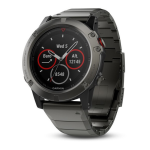 Garmin Fenix 5X Manuel utilisateur