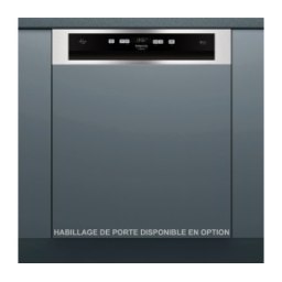 HOTPOINT/ARISTON HBO 3T21 W X Dishwasher Manuel utilisateur | Fixfr