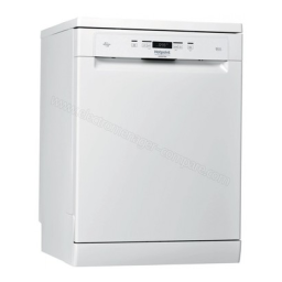 HOTPOINT/ARISTON HFO 3C24 W Dishwasher Manuel utilisateur | Fixfr