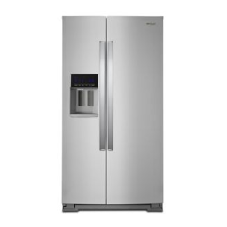 Whirlpool WSX51722 N Side-by-Side Manuel utilisateur | Fixfr