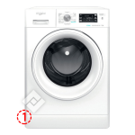 Whirlpool FFBBE 8468 WV F Washing machine Manuel utilisateur