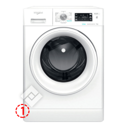 Whirlpool FFBBE 8468 WV F Washing machine Manuel utilisateur | Fixfr