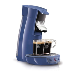 SENSEO® HD7825/71 SENSEO® Viva Café Machine à café à dosettes Manuel utilisateur | Fixfr