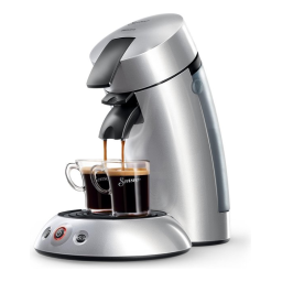 SENSEO® HD7818/64 SENSEO® Original Machine à café à dosettes Manuel utilisateur | Fixfr