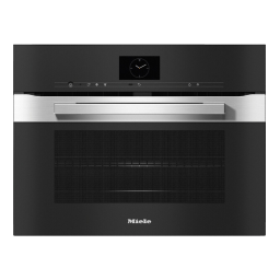Miele H 7640 BM Four compact combiné micro-ondes dans un design facile à combiner Manuel utilisateur | Fixfr