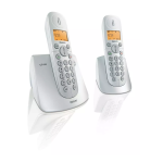 Philips CD2402S/FT T&eacute;l&eacute;phone sans fil Manuel utilisateur