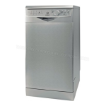 Indesit DSR 26B17 NX Dishwasher Manuel utilisateur