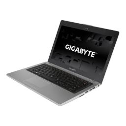 GIGABYTE U2442 Notebook : Manuel d'utilisation + IA | Fixfr
