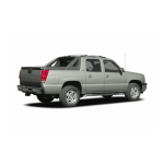 Chevrolet AVALANCHE 2006 Mode d'emploi