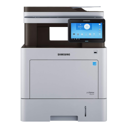 HP Samsung ProXpress SL-M4562 Laser Multifunction Printer series Manuel utilisateur | Fixfr