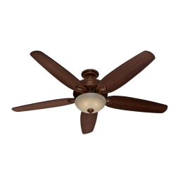 Hunter Fan 55044 Ceiling Fan Manuel du propriétaire | Fixfr