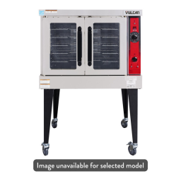 Vulcan VC6GD VC6 Commercial Oven Single Deck 46 1/4
