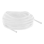 DeLOCK 20693 Braided Sleeve stretchable 10 m x 6 mm white Fiche technique