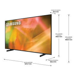 Samsung UE75AU8005 2021 TV LED Product fiche | Fixfr