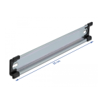 DeLOCK 66189 DIN Rail 35 x 7.5 mm (25 cm) Steel Fiche technique