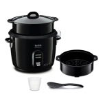 Tefal RK103811 CLASSIC 2 NOIR METALISE 10C Cuiseur &agrave; riz Product fiche