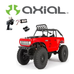 Axial AXI90081T1 1/24 SCX24 Deadbolt 4WD Rock Crawler Brushed RTR, Red Owner's Manual | Fixfr