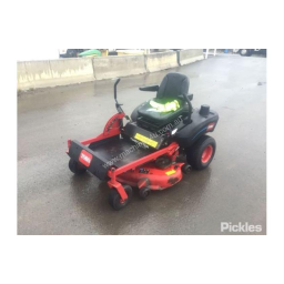 Toro TimeCutter ZX440 Riding Mower Riding Product Manuel utilisateur | Fixfr