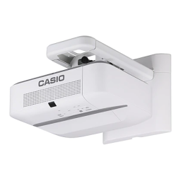 Casio XJ-UT331X, XJ-UT311WN, XJ-UT351W, XJ-UT351WN Projector Mode d'emploi | Fixfr