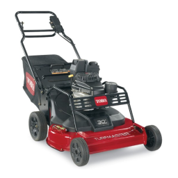 Toro TurfMaster 22205TE : Chat IA et PDF | Fixfr