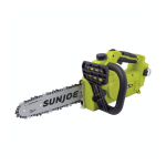 Sun Joe 24V-10CS-CT 24-Volt iON+ Cordless Chain Saw Manuel du propri&eacute;taire