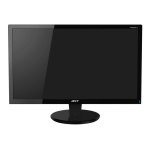 Acer P236H Monitor Guide de d&eacute;marrage rapide