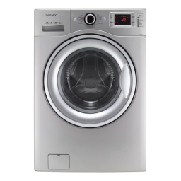 Daewoo DWD-WD1352E Lave-linge Manuel utilisateur | Fixfr