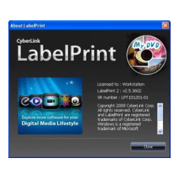 CyberLink LabelPrint 1 Mode d'emploi | Fixfr