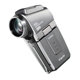 SANYO Xacti VPC-HD1EX Manuel d'utilisation + Chat IA | Fixfr