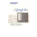 Daewoo VCR4350 Manuel utilisateur
