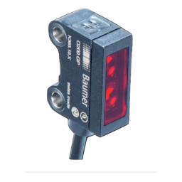 Baumer O200.GL-GW1J.72CV/F040 Diffuse sensor Fiche technique | Fixfr