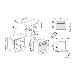 Smeg SFP6604PNXE Four encastrable Product fiche | Fixfr