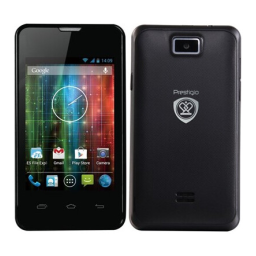 Prestigio  MultiPhone 3350 DUO Manuel utilisateur | Fixfr