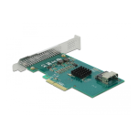 DeLOCK 89051 PCI Express Card to 4 x SATA 6 Gb/s RAID and HyperDuo - Low Profile Form Factor  Fiche technique