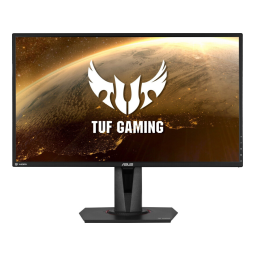 Asus TUF Gaming VG27AQZ Monitor Mode d'emploi | Fixfr