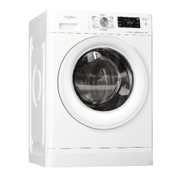 Whirlpool FFBBE 9468 WV F Machine à laver Manuel du propriétaire | Fixfr