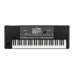 Korg PA600 Manuel utilisateur