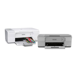 HP Deskjet F4200 All-in-One Printer series Manuel utilisateur | Fixfr