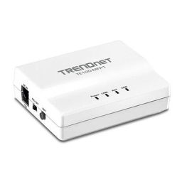 Trendnet TE100-MFP1 1-Port Multi-Function USB Print Server Fiche technique | Fixfr