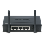 Trendnet RB-TEW-652BRP N300 Wireless Home Router Fiche technique