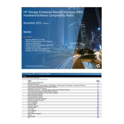 HP STORAGEWORKS ENTERPRISE BACKUP SOLUTIONS (EBS) Manuel utilisateur | Fixfr
