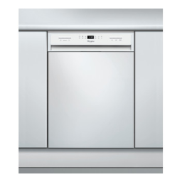 Whirlpool ADGU 872 WH Dishwasher Manuel utilisateur | Fixfr