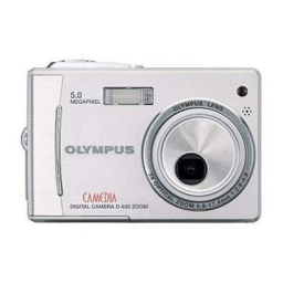 Olympus X600 Manuel utilisateur | Fixfr