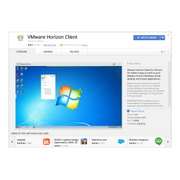 VMware Horizon Client pour Chrome OS Manuel utilisateur | Fixfr