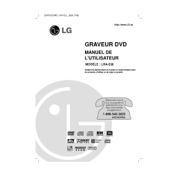 LG DR7812CMC Manuel du propriétaire | Fixfr