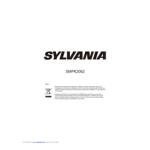 Sylvania SMPK 2062 Manuel utilisateur