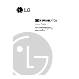 LG SXS Kühlschrank : Manuel d'utilisation | AI Chat & PDF | Fixfr
