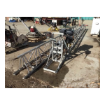 Wacker Neuson HPG50 Truss Screed Manuel utilisateur